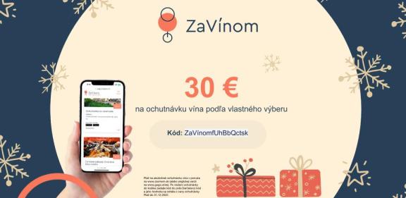 Darčeková poukážka na ochutnávku vína